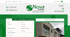 Desktop Screenshot of novaorleansimoveis.com.br