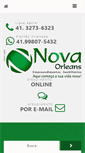 Mobile Screenshot of novaorleansimoveis.com.br